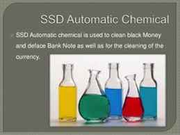 PURE SSD CHEMICAL SOLUTIONS THAT CLEANS BANK BLACK MONEY